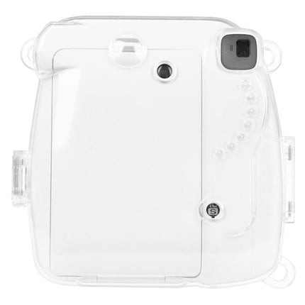 Protective Crystal Shell Case with Strap for FUJIFILM instax mini 9 / mini 8+ / mini 8