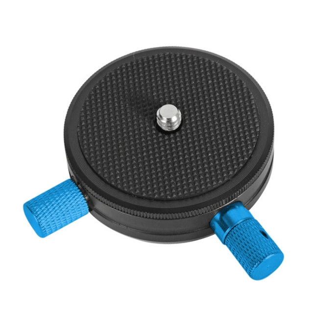 BEXIN QR-02 360 Degree Rotation Quick Release Head Camera Tripod Base Plate, QR-02 360