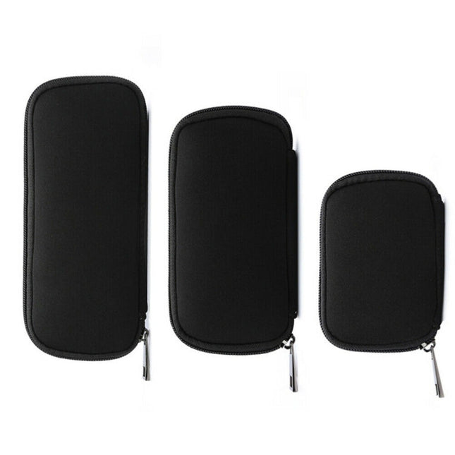 3 in 1 Neoprene U Disk Storage Bag Cover, 3 in 1
