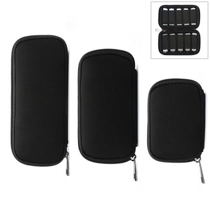 3 in 1 Neoprene U Disk Storage Bag Cover, 3 in 1