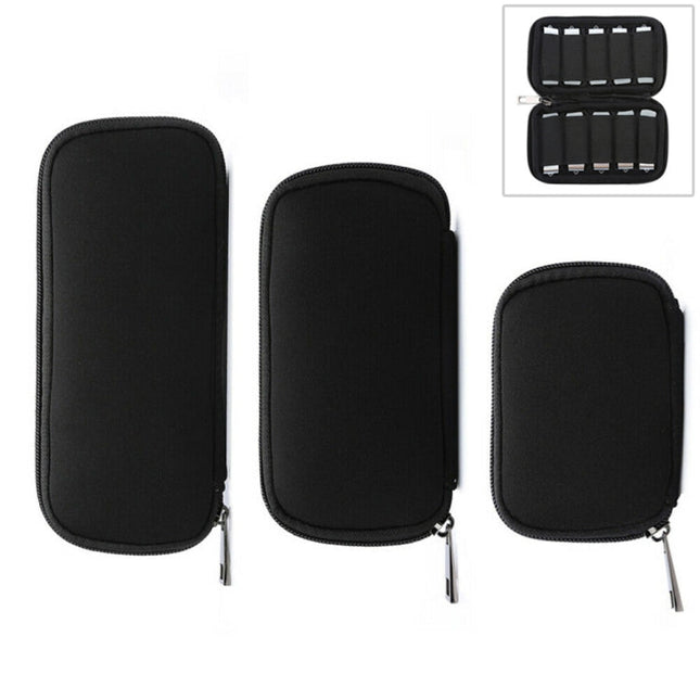 3 in 1 Neoprene U Disk Storage Bag Cover, 3 in 1