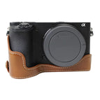 For Sony ILCE-A6500 / A6500 / Brown