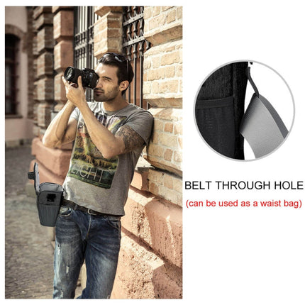 CADEN D1 Waterproof Crossbody Shoulder SLR Camera Bag, Size: 19 x 13x 21cm