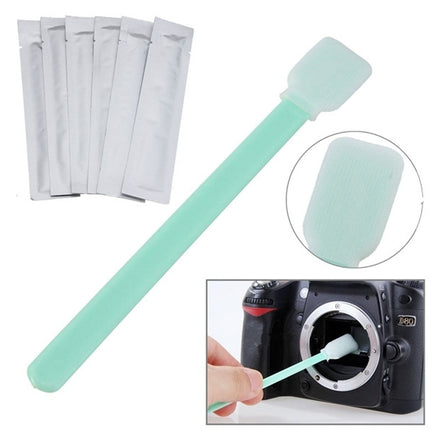 6 PCS Cleaning Swab Stick for CCD Camera, Cleaning Swab Stick