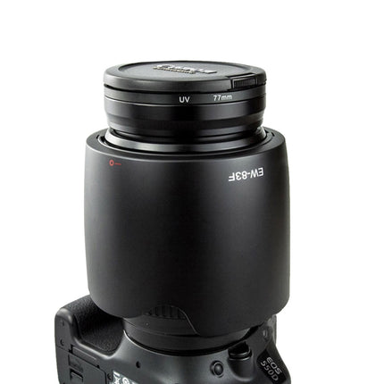 EW-83F Lens Hood Shade for Canon Camera EF 24-70mm f/2.8L USM I Lens, EW-83F