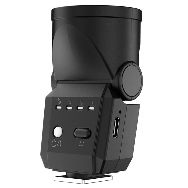 Desiontal F02 Desiontal F02 Mini On-Camera Flash Light Speedlite for Mirrorless Cameras, F02 (White), F02(Black)