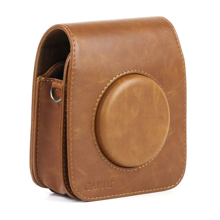 Vintage PU Leather Camera Case Protective bag for FUJIFILM Instax SQUARE SQ10 Camera, with Adjustable Shoulder Strap