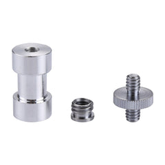 1/4 Male to 1/4 Male + 1/4 Female to 3/8 Male + 3/8 Female to 1/4  Female 3 in 1 Screw Adapter Kits