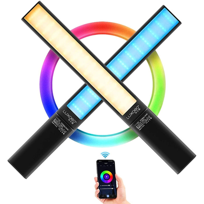 LUXCeO P6 RGB Colorful Photo LED Stick Video Light Handheld APP Control Full Color LED Fill Light, P6