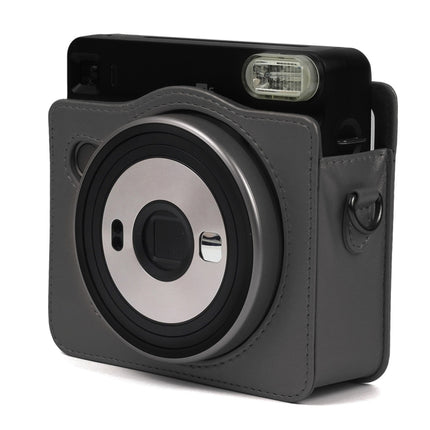 Pearly Lustre PU Leather Case Bag for FUJIFILM Instax SQUARE SQ6 Camera, with Adjustable Shoulder Strap, SQ6