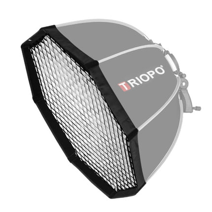 TRIOPO S65 Diameter 65cm Honeycomb Grid Octagon Softbox Reflector Diffuser for Studio Speedlite Flash Softbox, Diameter 65cm