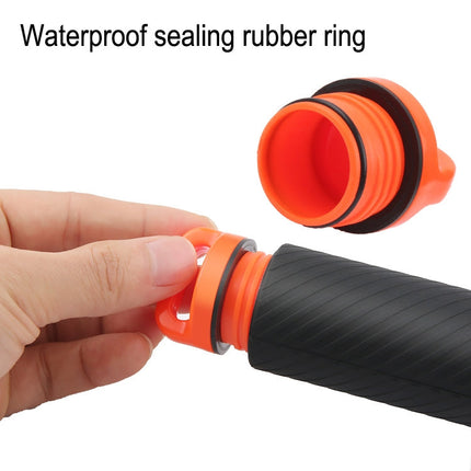 Shutter Trigger + Dome Port Lens Transparent Cover + Floating Hand Grip Diving Buoyancy Stick with Adjustable Anti-lost Strap & Screw & Wrench for GoPro HERO7 /6 /5, Transparent Cover+ Hand Grip
