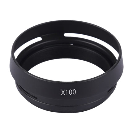 49mm Metal Vented Lens Hood for Fujifilm X100