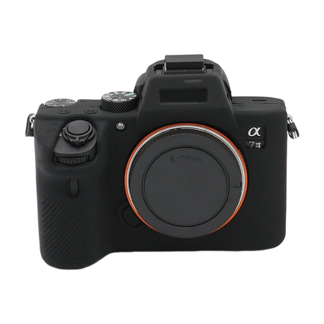 For Sony A7 III / ILCE-7M3 / A7R III Soft Silicone Protective Case, For Sony A7 III / ILCE-7M3 / A7R III