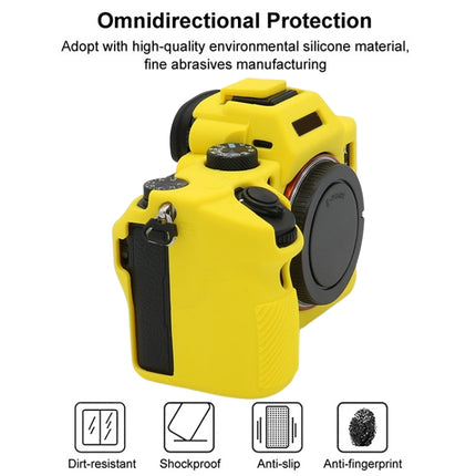 For Sony A7 III / ILCE-7M3 / A7R III Soft Silicone Protective Case, For Sony A7 III / ILCE-7M3 / A7R III