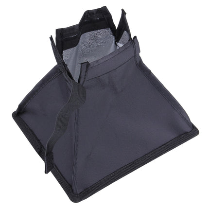 Portable Flash Folding Soft Box, Without Flash Light Holder, Size: 15 x 17 cm(Black + White), 15x17cm Rectangle