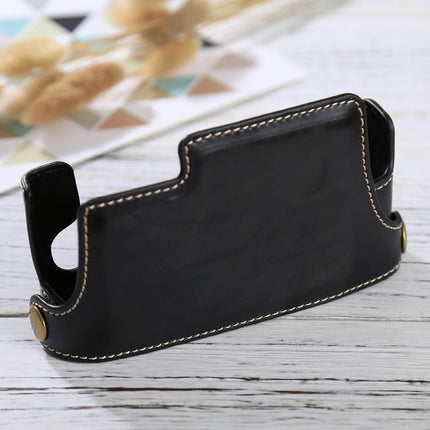 1/4 inch Thread PU Leather Camera Half Case Base for FUJIFILM X-E3, For FUJIFILM X-E3, For FUJIFILM XE3