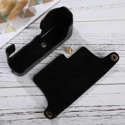 1/4 inch Thread PU Leather Camera Half Case Base for FUJIFILM X-E3, For FUJIFILM X-E3, For FUJIFILM XE3