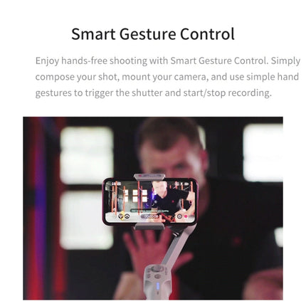 MOZA Mini MX 3 Axis Foldable Handheld Gimbal Stabilizer for Action Camera and Smart Phone, Mini MX