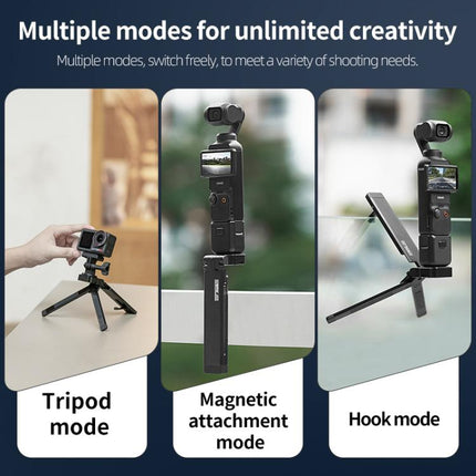 STARTRC Pocket-Size Foldable Magnetic Tripod for GoPro, DJI, Insta360 Action Cameras, DJI Pocket Series