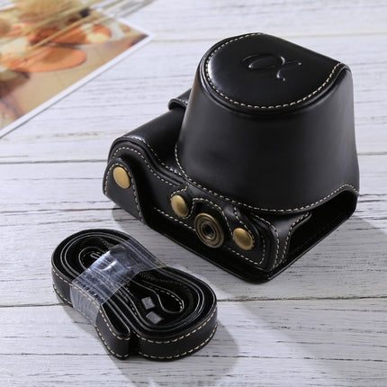 Full Body Camera PU Leather Case Bag with Strap for Sony A5100 / A5000 / NEX-3N (16-50mm / 40.5mm Lens), For Sony A5000, For A5100