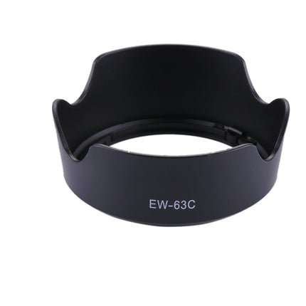 EW-63C Lens Hood Shade for Canon EF-S 18-55mm f/3.5-5.6 IS STM Lens, EW-63C