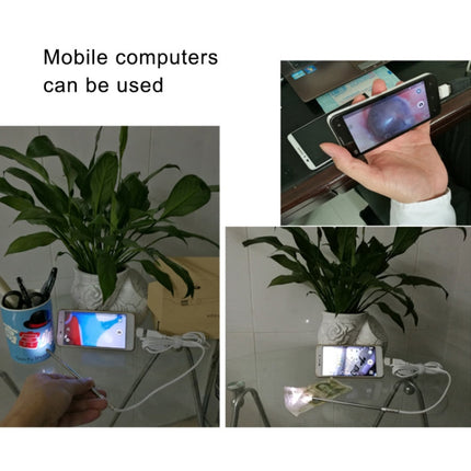 0.3 Million USB Digital Microscope with 6 LEDs, Lens Diameter: 4.9mm