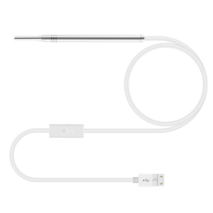 1MP HD Visual Ear Nose Tooth Endoscope Borescope with 6 LEDs, Lens Diameter: 4.3mm
