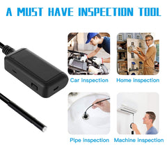 F220 5.5mm HD 5.0MP WIFI Endoscope Inspection Camera with 6 LEDs, Length: 5m, Length: 5m