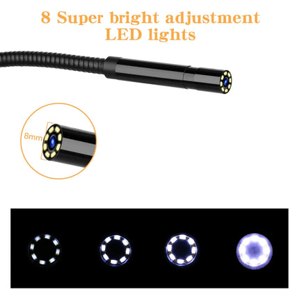 P30 8mm IP67 Waterproof 4.3 inch HD Portable Endoscope Snake Tube Industrial Endoscope, Cable Length: 5m, 5m (Snake Tube)