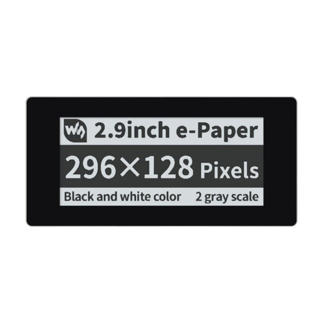 Waveshare 2.9 inch 296 x 128 Pixel Touch Black / White e-Paper Module for Raspberry Pi Pico, SPI Interface, 20051