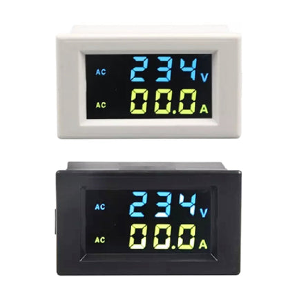 D85-2042A 110V 220V 380V 100A Digital AC Voltmeter Ammeter Current Amps Volt Meter LCD Panel Monitor