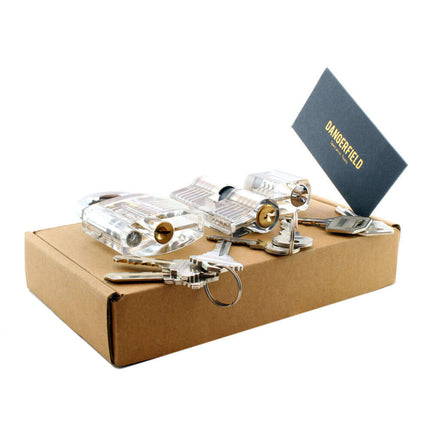 Dangerfield Essential Pack - Practice Locks Box & Definitive How-to Pick Booklet