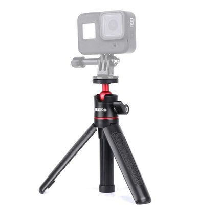 RUIGPRO Multi-functional Foldable Tripod Holder Selfie Monopod Stick with Ball Head for DJI, Insta360, GoPro and Other Action Cameras, Tripod Monopod