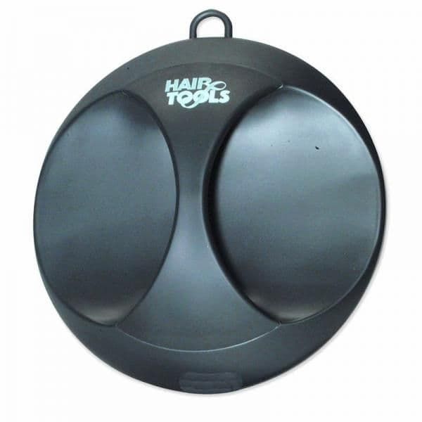 Deluxe Round Mirror Black