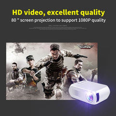 YG320 320*240 Mini LED Projector Home Theater, Support HDMI & AV & SD & USB