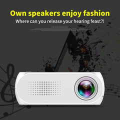 YG320 320*240 Mini LED Projector Home Theater, Support HDMI & AV & SD & USB