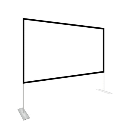 Outdoor Bracket Folding Polyester Projector Film Curtain, Size: 100 inch (16:9), Size: 100 inch
