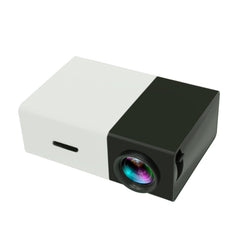 YG300 400LM Portable Mini Home Theater LED Projector with Remote Controller, Support HDMI, AV, SD, USB Interfaces