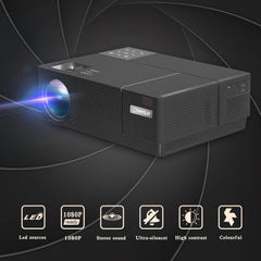 Cheerlux CL770 1920 x 1080P Full HD Smart Projector Android 9.0 1GB+8GB, CL770 (Black), CL770 (White)