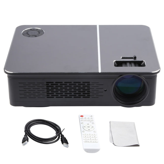 Wejoy L5 Home Theater Adjustable Optical Keystone Full HD 1080P LED LCD Video Projector with Remote Control