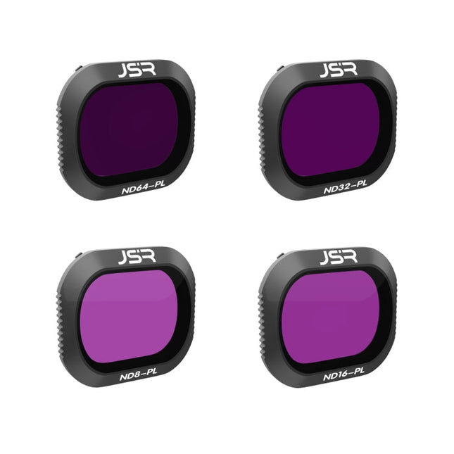 JSR Drone 4 in 1 ND8PL+ND16PL+ND32PL+ND64PL Lens Filter for DJI MAVIC 2 Pro, ND8PL+ND16PL+ND32PL+ND64PL
