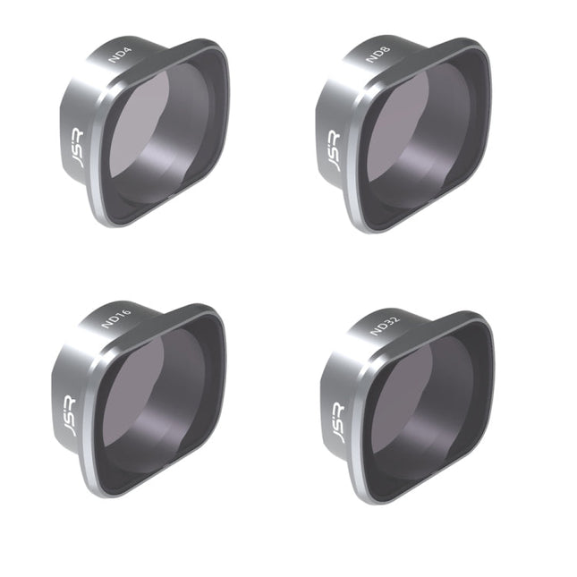 JSR KS 4 in 1 ND4+ND8+ND16+ND32 Lens Filter for DJI FPV, Aluminum Alloy Frame