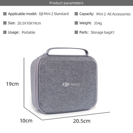 Original Portable Waterproof Nylon Box Case Storage Bag for DJI Mini 2 Drone