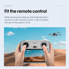 STARTRC Silicone Shockproof Anti-scratch Case for DJI Mini 3 Pro Remote Control, For DJI Mini 3 Pro Remote Control(Grey)