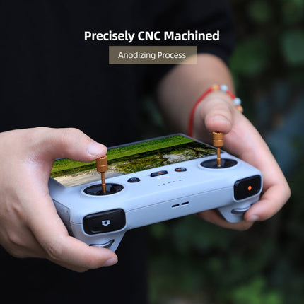 Sunnylife Remote Control Extension Joystick for DJI Mini 3 Pro RC, Sunnylife MM3-YG460  Red, Sunnylife MM3-YG460  Titanium, Sunnylife MM3-YG460 Gold