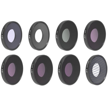 JSR 8 in 1 Streak Blue CPL ND8 ND16 ND32 ND64 STAR NIGHT Lens Filter For DJI Osmo Action 3, 8 in 1