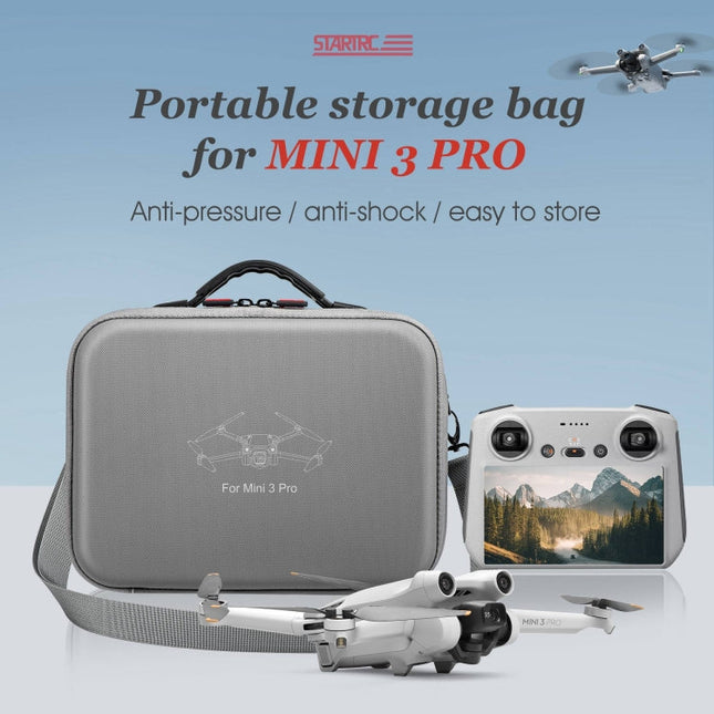For DJI Mini 3 Pro / RC with Screen STARTRC Waterproof Shoulder Storage Bag Handbag