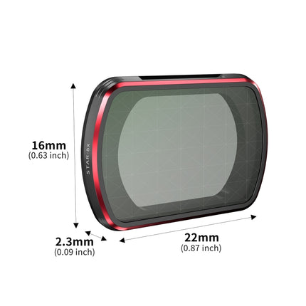 For DJI OSMO Pocket 3 STARTRC Star Lens Filter