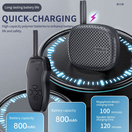 STARTRC Drone Megaphone Wireless Portable Speaker 3KM Control for DJI Mavic / Air / Mini Series, 3KM Control